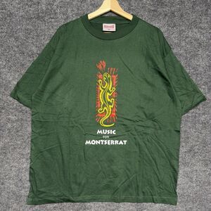 Vintage 1997 Music For Montserrat Concert T Shirt XL Paul McCartney Elton John